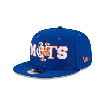 New York Mets Gorra | New Era MLB Mixed Font 9fifty Snapback Cap Mexico - Azules